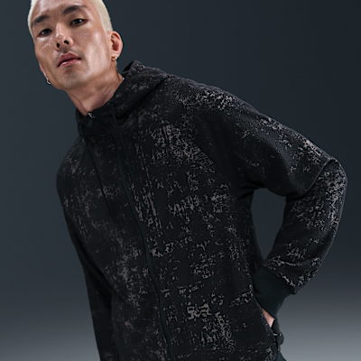 Nike Primary Therma-FIT Tam Boy Fermuarlı Erkek Kapüşonlu Üstü